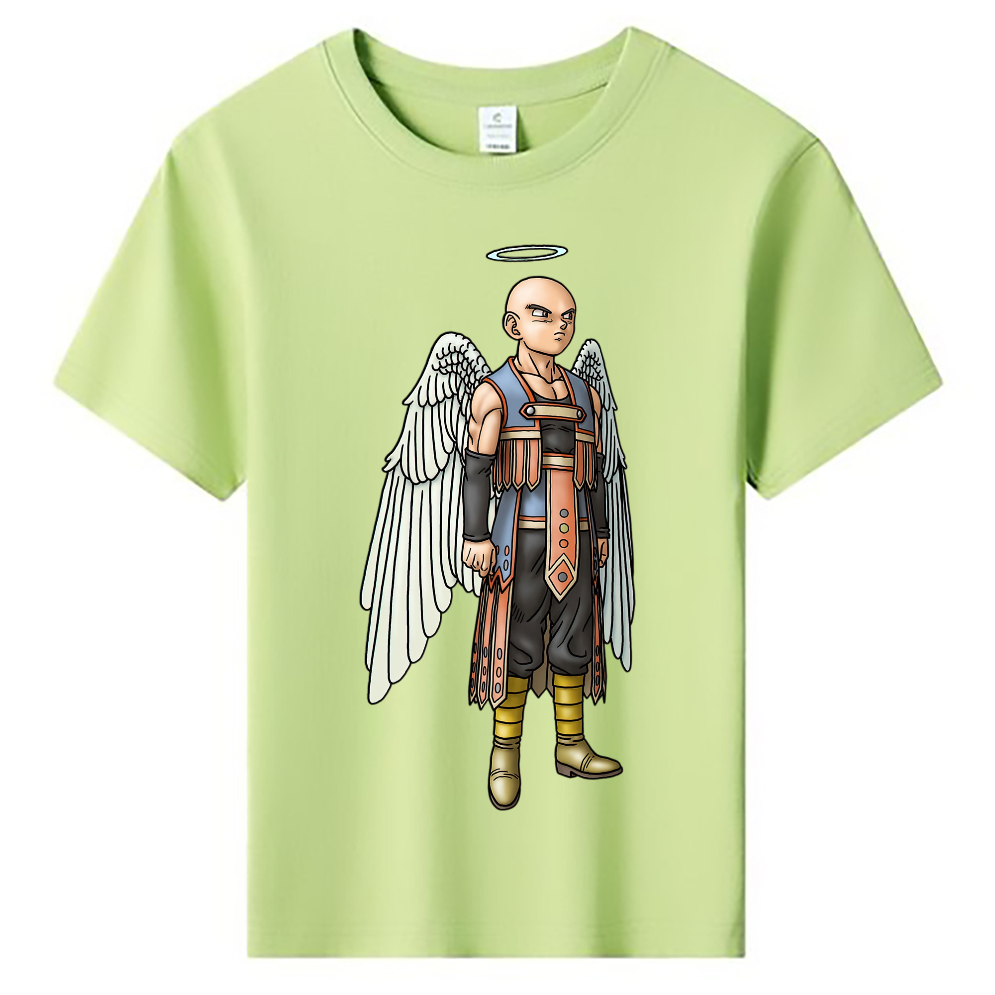 （画像用） ドラゴンクエスト Doragon Kuesuto Dragon Quest 綿100％キッズTシャツ（フロントプリント）